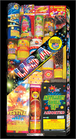 small assortments fireworks