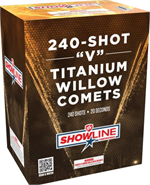 240-Shot V Titanium comets